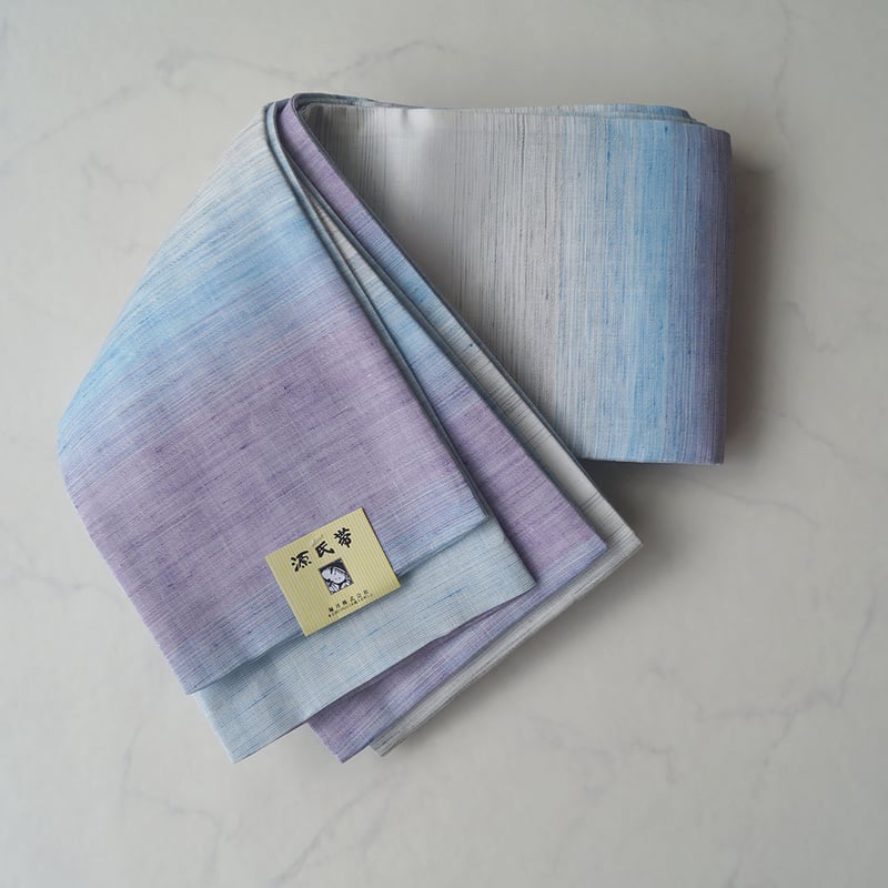 半幅帯】本麻 段暈かし 半幅帯 No.2501⑫ | 大山キモノ・ちぇら