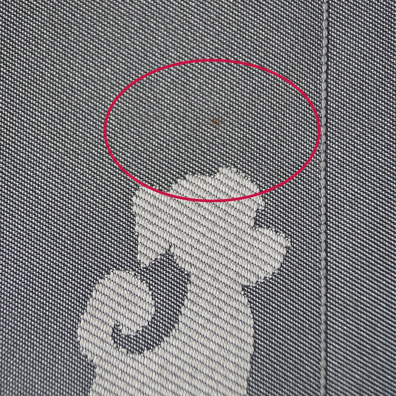 半幅帯】灰色×甚三紅 犬猫文 博多織半幅帯 | 大山キモノ・ちぇら