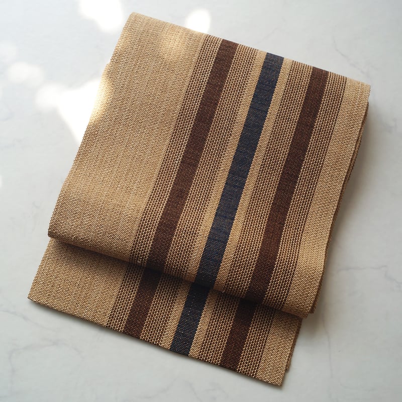 ✨【1025】袋帯 (正絹) 本草木染✨