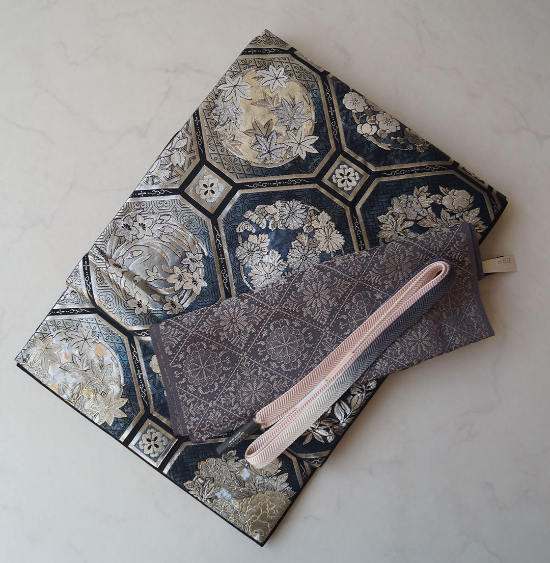 袋帯 堀省平 （金彩工藝作家 堀省平】金彩加工友禅袋帯 ≪御仕立て  