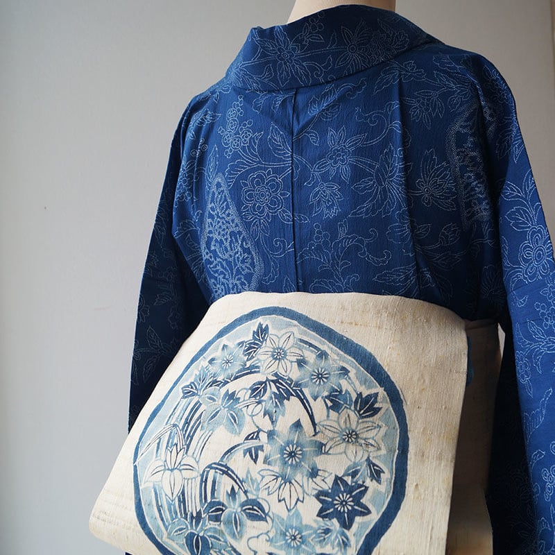 浴衣　本藍染め　竺仙風　クラシックな王道　中古美品 浴衣 本藍染め 竺仙風 クラシックな王道 中古美品 - メルカリ