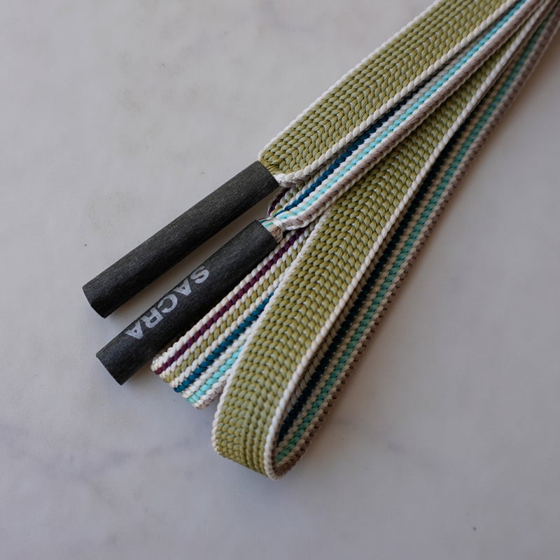 グレー縞 半幅帯 リバーシブル ★新品未使用★ 半巾帯 リバーシブル（オーダー品） ｜小倉織｜小倉 縞縞 【公式