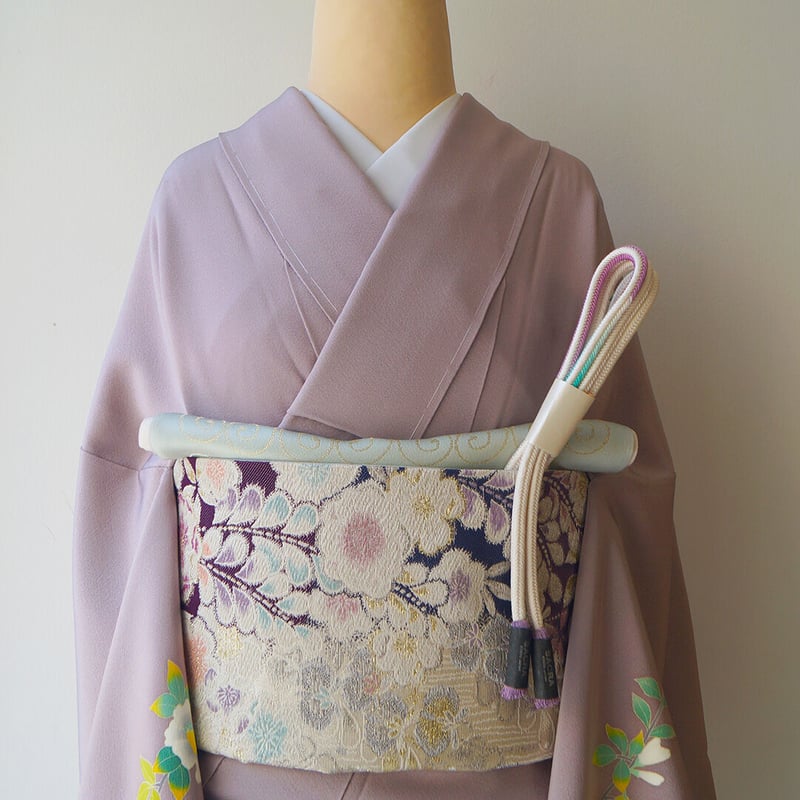江戸小紋　辻が花膨れ織袋帯セット 740b1f9d2e9be47c7a78e706e7cdad