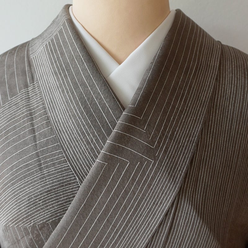 小紋 単衣 しつけ糸 地模様 幾何学模様 NK-1100 小紋 単衣 しつけ糸 地模様 幾何学模様 NK-1100 【公式通販】