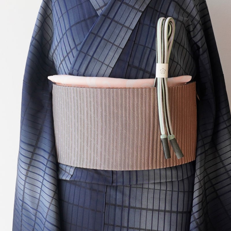 なごやのなごややん 様 なごや帯】繧繝（うんげん）ぼかし 仕立て下ろし なごや帯