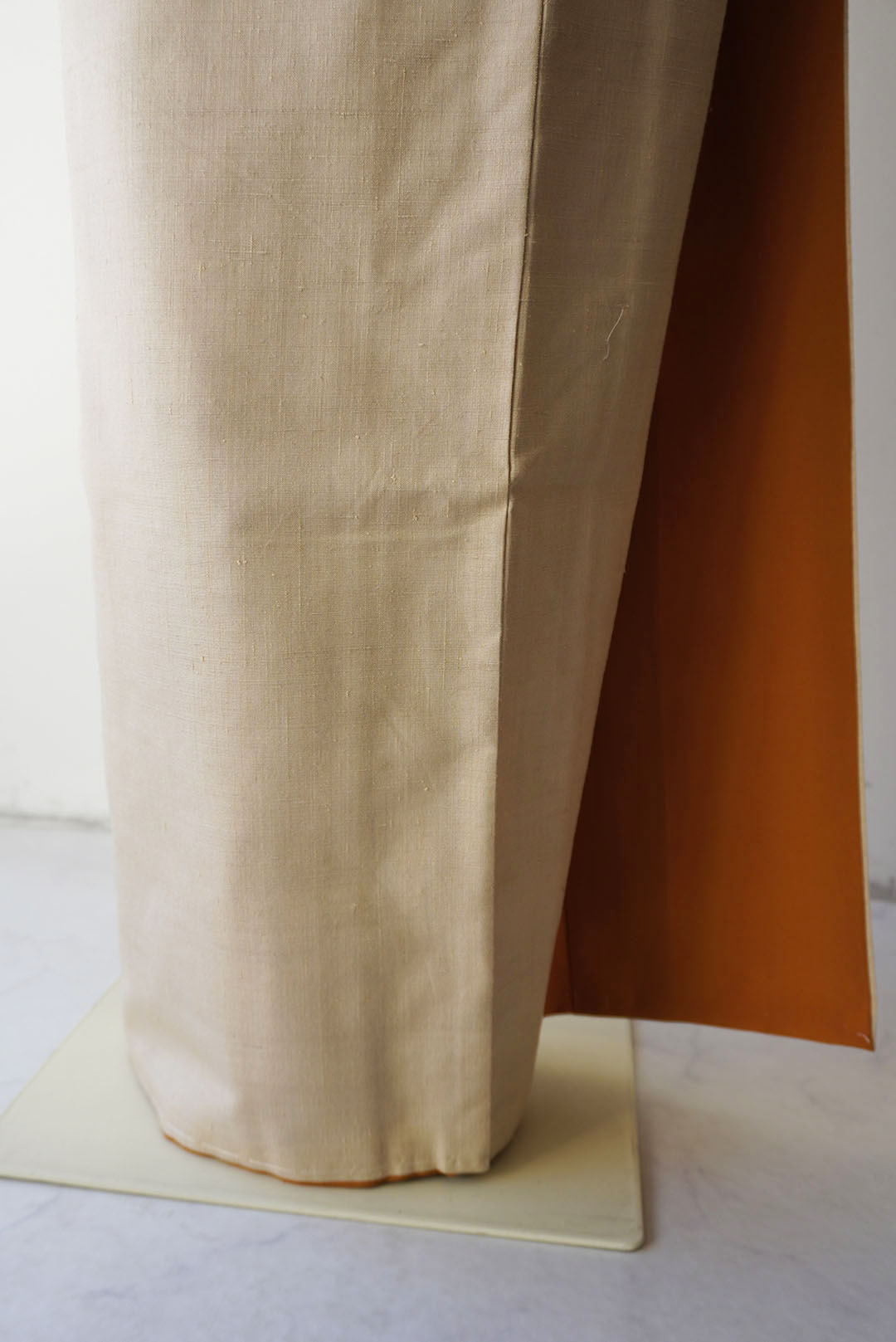 風合いのある上質なみ無地紬 袷 しつけ付き 【公式通販】