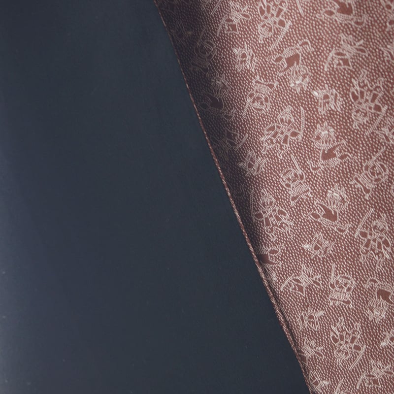 スプラウト 珍品 昔話し 桃太郎 小紋 もも 金棒 袷 正絹U-2147 珍品 昔話し 桃太郎 小紋 もも 金棒 きび団子 袷 正絹U-2147