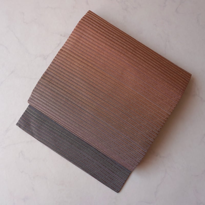 なごや帯】繧繝（うんげん）ぼかし 仕立て下ろし なごや帯