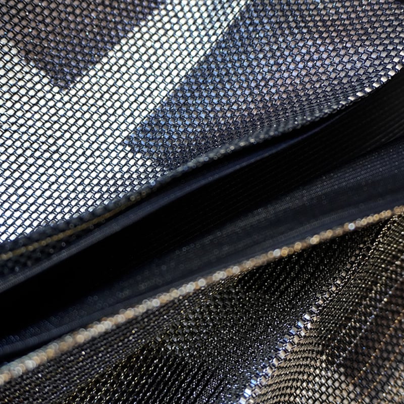 ふくろ帯】金銀黒 変わり格子 ふくろ帯 | 大山キモノ・ちぇらうなぼるた 