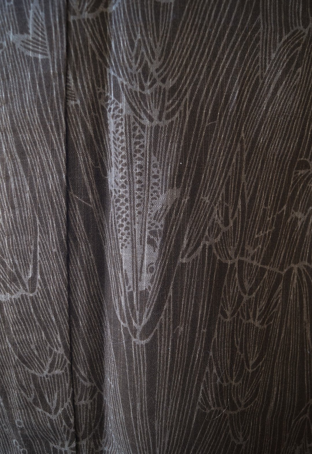 レア！新品未使用　鯉の滝登り柄浴衣　龍　綿　小紋　ブラック　単品 レア！新品未使用 鯉の滝登り柄浴衣 龍 綿 小紋 ブラック 単品