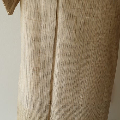 【夏・紬】ナチュラル系裾暈ししょうざん生紬