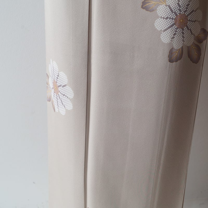 袷】潤色 菊花文 小紋 | 大山キモノ・ちぇらうなぼるた