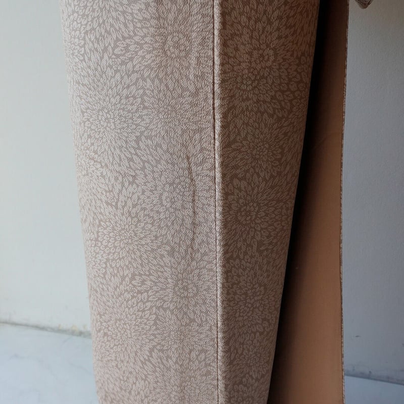 袷】鴇浅葱色 菊華文 縮緬小紋 | 大山キモノ・ちぇらうなぼるた