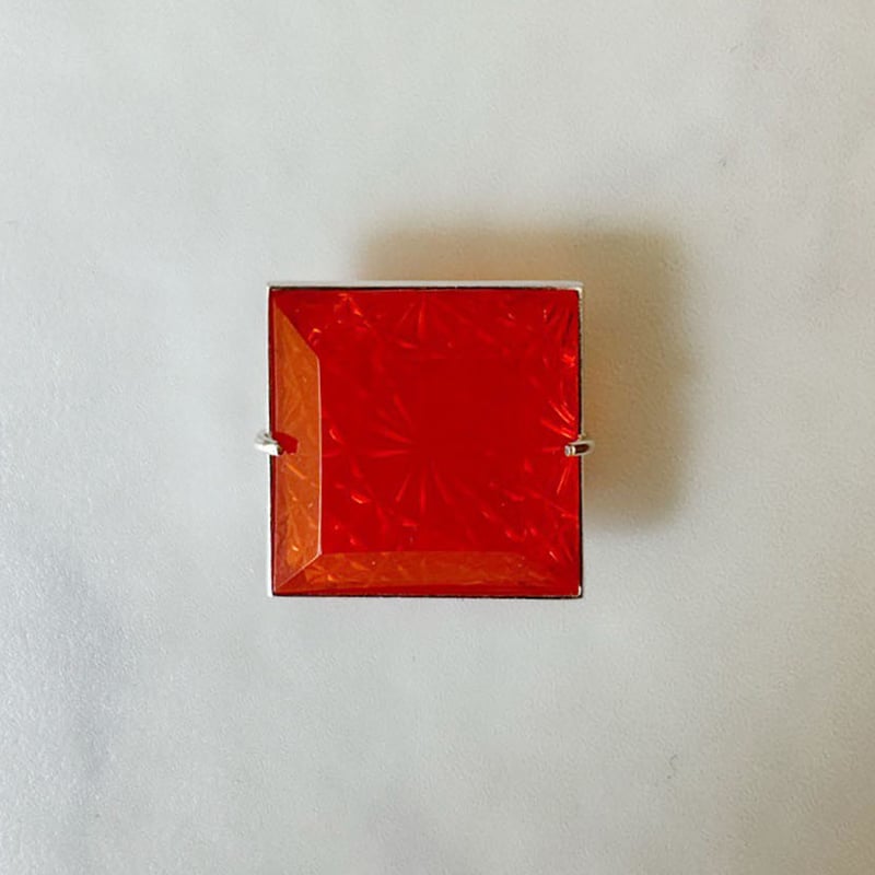 江戸切子帯留め伝統工芸