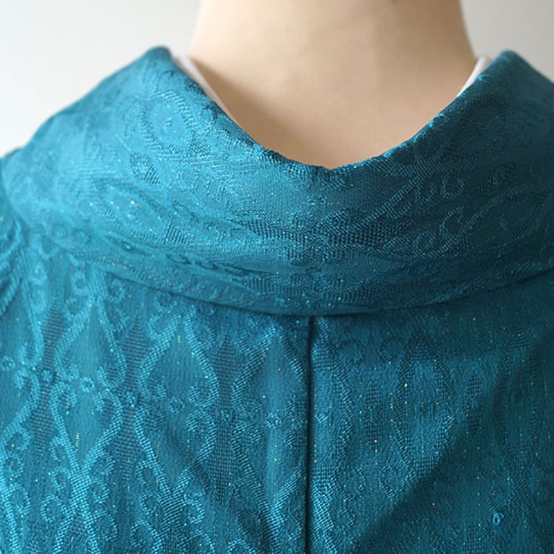 夏・紋紗】納戸色 月とうさぎ刺繍 お召し附下げ | 大山キモノ 夏・紋紗】納戸色 月とうさぎ刺繍 お召し附下げ | 大山キモノ