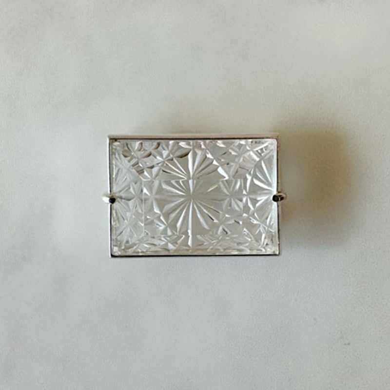 江戸切子　帯留め　伝統工芸 小川郁子 記念作品 – 銀座もとじオンラインショップ