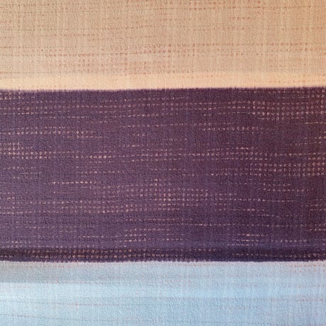和小物さくら 正絹 臈纈染め ステンドグラス 帯揚げ一枚単品
