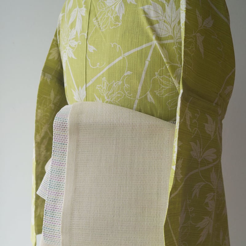 モム様　半幅帯 モム様 半幅帯