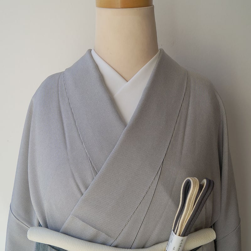 専用C299正絹　袷　江戸小紋　万筋　染士伊智朗・彫士双光　トールサイズ美品着物 専用C299正絹 袷 江戸小紋 万筋 染士伊智朗・彫士双光 トール