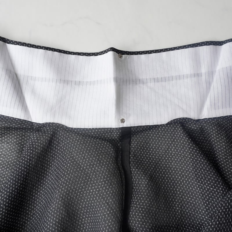 ★夏物　矢羽模様の能登上布　m4324 夏物 矢羽模様の能登上布 m4324