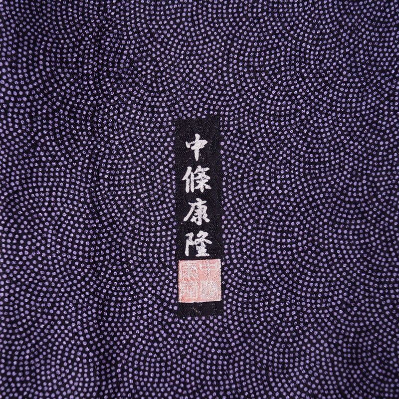 ☆ 単衣 江戸小紋 鮫小紋 さんび 藍御納戸色 縮緬 トールサイズ K-4595 楽天市場】江戸小紋着物（単衣・納期約35日） 最高級 分銅鮫小紋