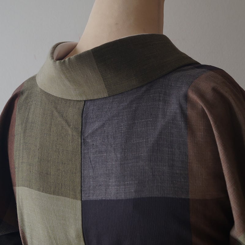 お盆sale❗️紺仁工房　片貝木綿　単衣　着物　正藍絞り染　草木染め　証紙付き img_7b421f753492cfd81cdb8f6c8e