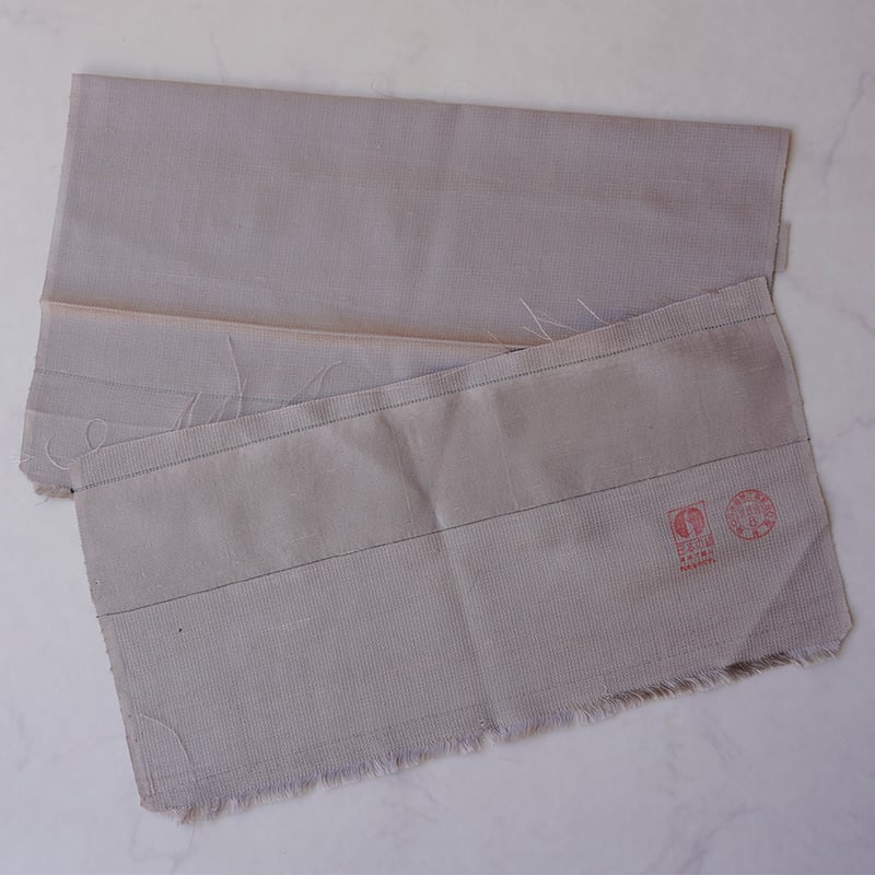 袷】トールサイズ 薄梅鼠地 色無地紬 | 大山キモノ・ちぇらうな