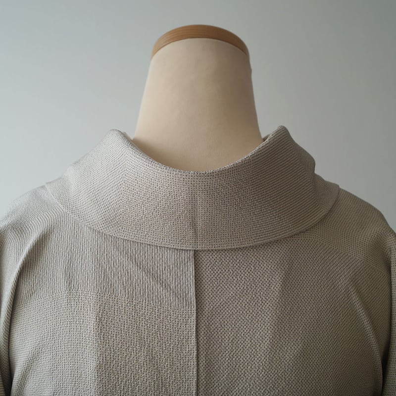 トールサイズ 絹 江戸小紋 身丈173 裄72 仕立て時残布 証紙有 トール