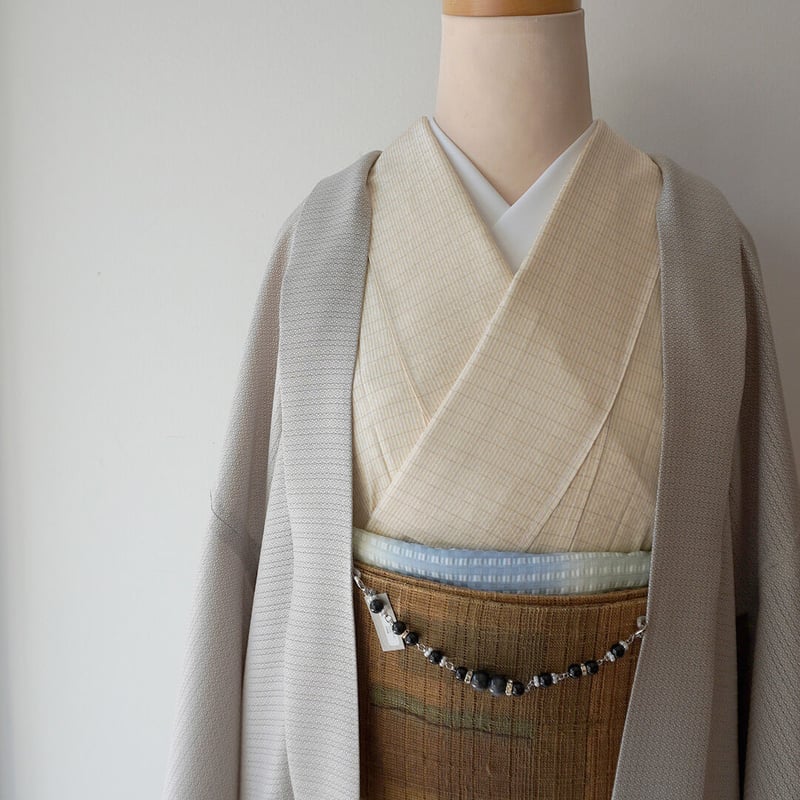 夏羽織】潤色 小花文 絽羽織 お仕立て品 | 大山キモノ・ちぇらうなぼるた