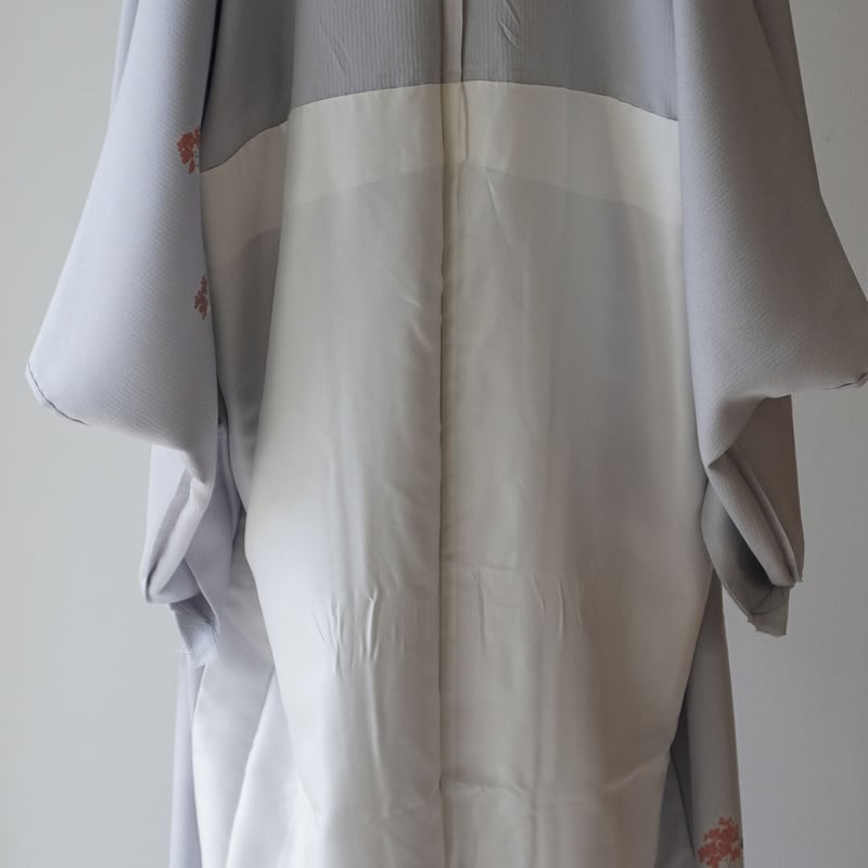 アンティーク 長襦袢 単衣  藤の花柄 浴衣 単品 身丈163裄66 黒 ピンク 桜 藤の花 L｜Yahoo!フリマ