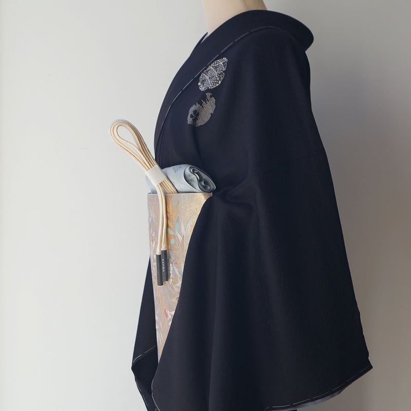 新品・未使用★南天柄の着物と袋帯 袷 新品・未使用☆南天柄の着物と袋帯 袷