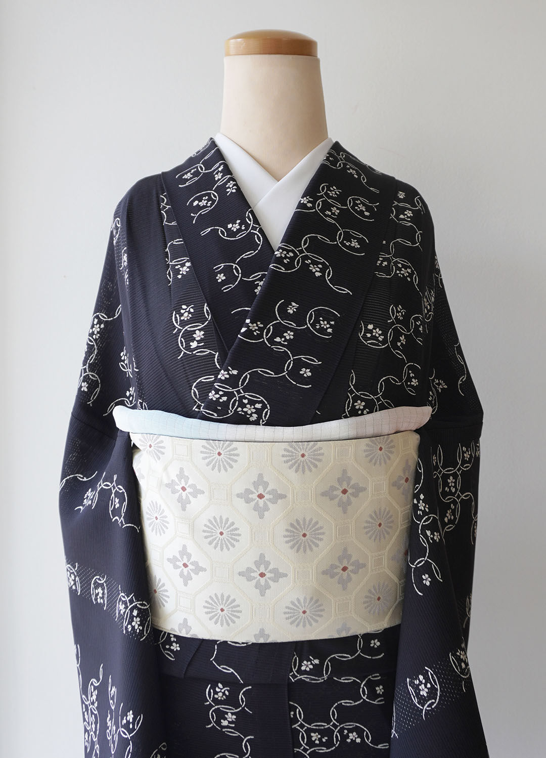 TANAKA DEN リバーシブル半巾帯(半幅帯】西陣織 リバーシブル TANAKA DEN リバーシブル半巾帯(半幅帯】西陣織 リバーシブル