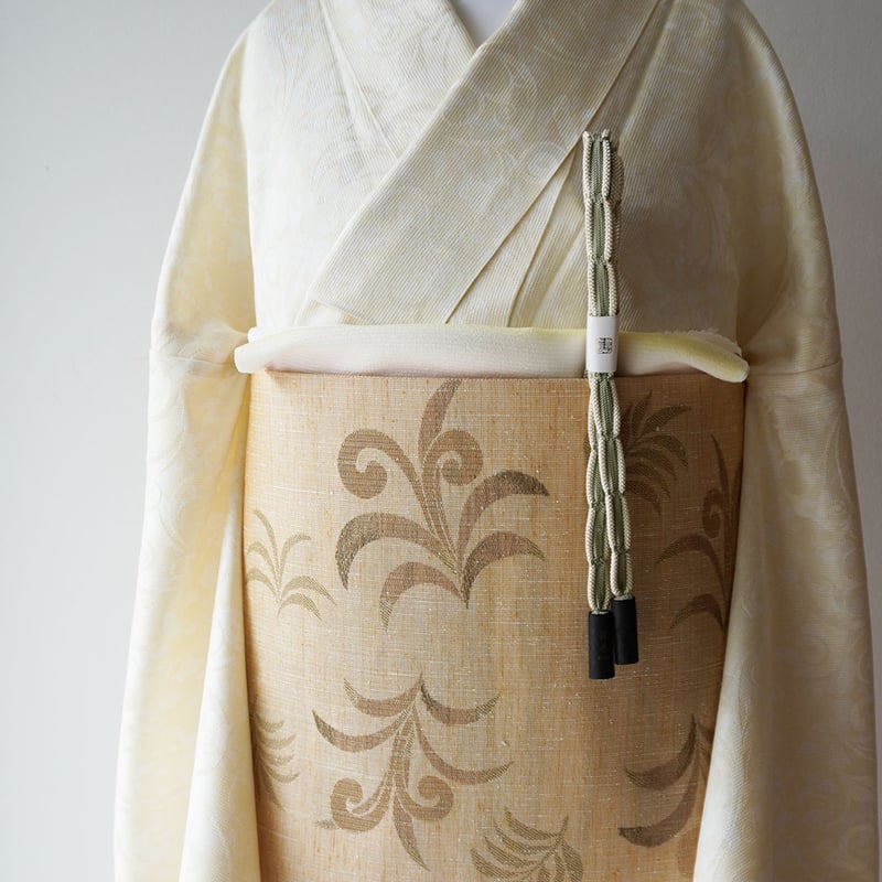 【着物】小紋◆アラベスク柄◆未仕立て◆銘品・最高品質 ☆オシャレでめずらしい柄 KIMONOMACHI 着物 レディース 洗える着物単品 袷着物 M/L サイズ