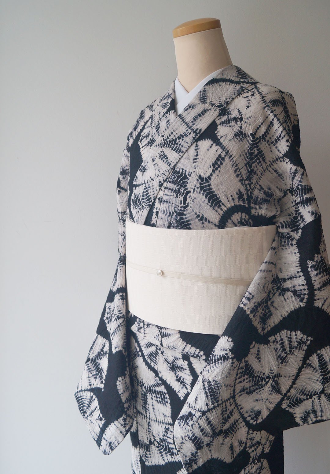 日本橋竺仙現行商品、 市松織地の半巾帯 アイボリー 日本橋竺仙現行商品、 市松織地の半巾帯 アイボリー - メルカリ