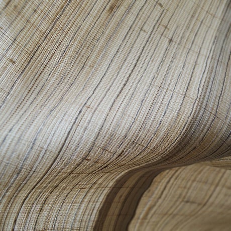 【夏・紬】ナチュラル系裾暈ししょうざん生紬