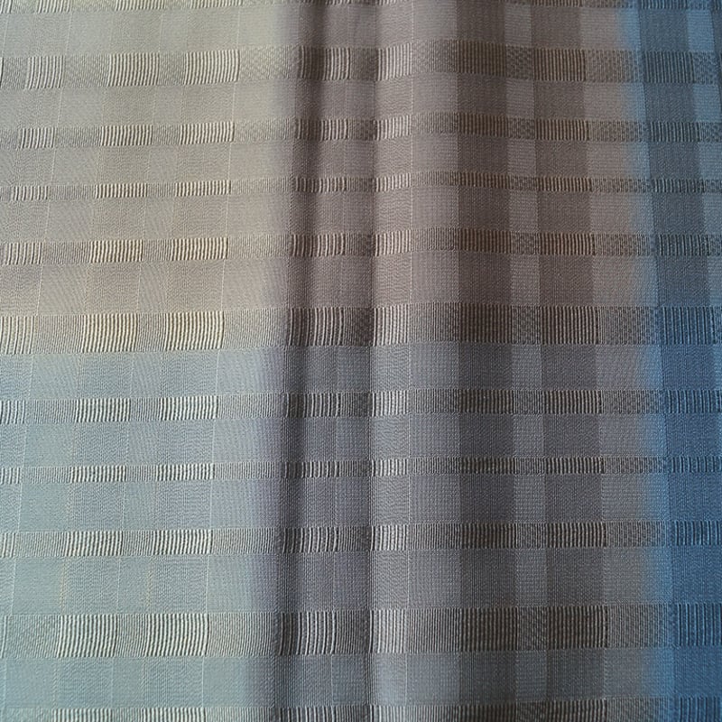 和小物さくら・帯揚げ】青藤色×枯草色×胡桃色 紋意匠 変わり格子 和小物さくら・帯揚げ】青藤色×枯草色×胡桃色 紋意匠 変わり格子