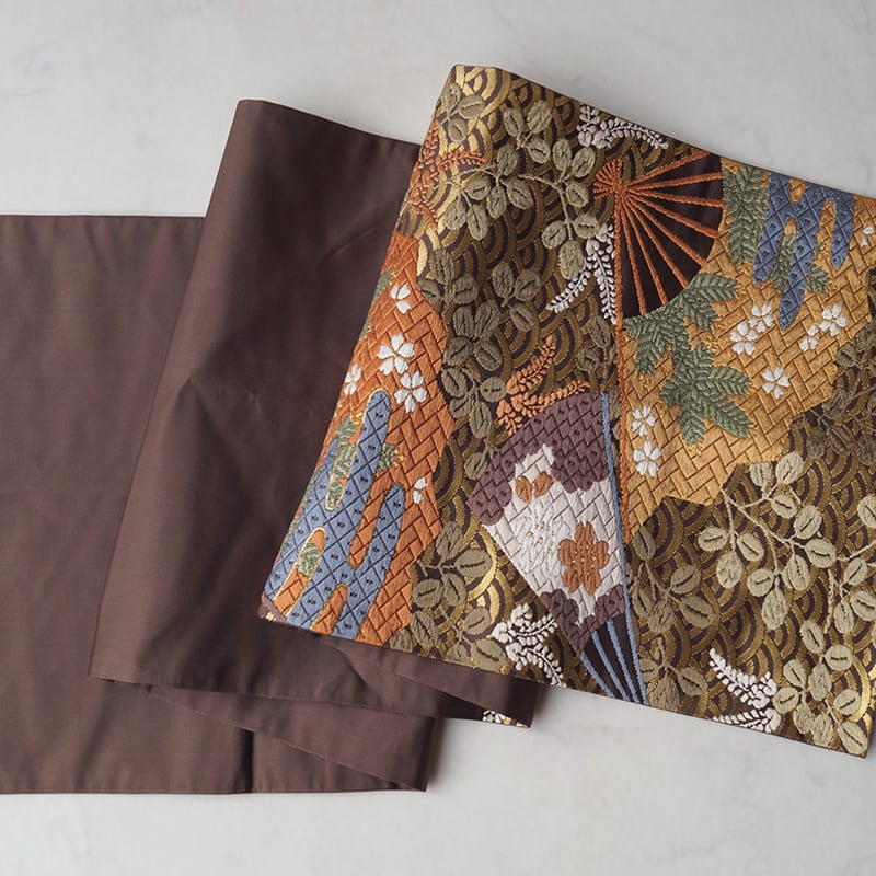 河合美術織物 袋帯 豪華刺繍　美品 楽天市場】【9/24 1:59まで☆最大1000円OFF】 名門「河合美術