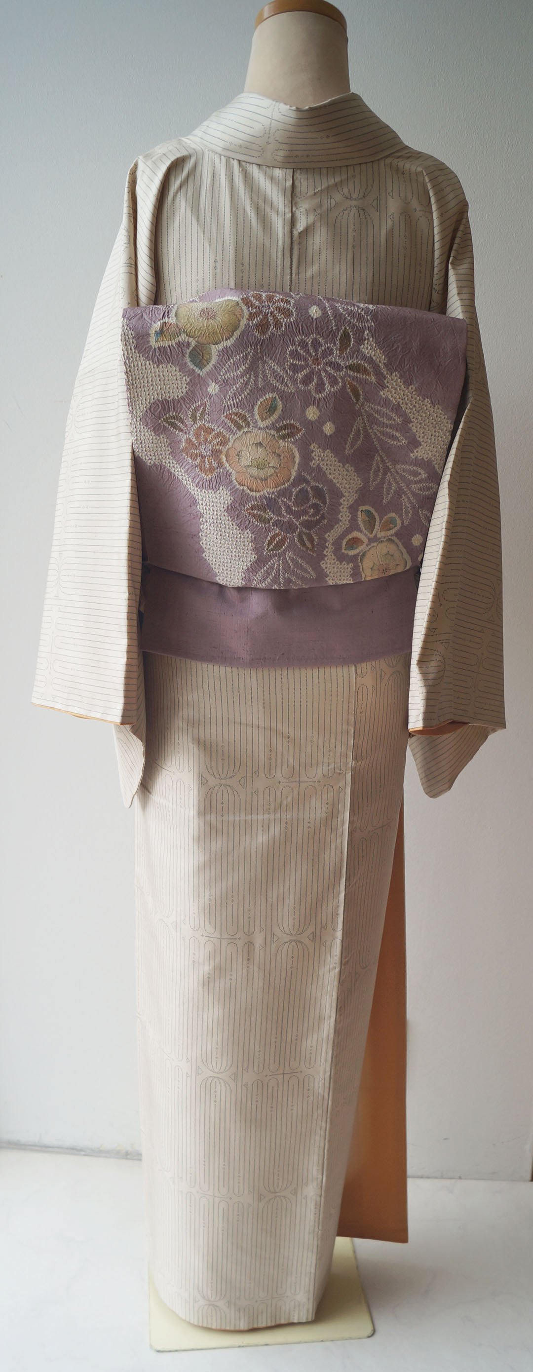 希少色 きれい色の【辻ヶ花】 上品に艶めく【手絞り染】 美