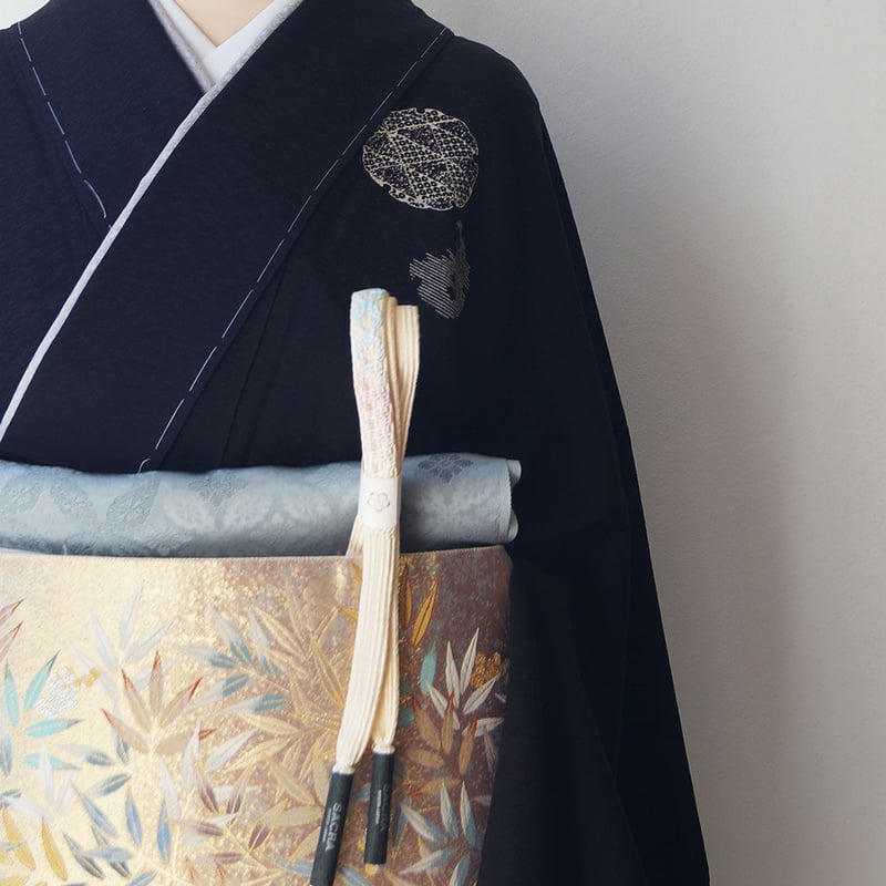 新品・未使用★南天柄の着物と袋帯 袷 新品・未使用☆南天柄の着物と袋帯 袷