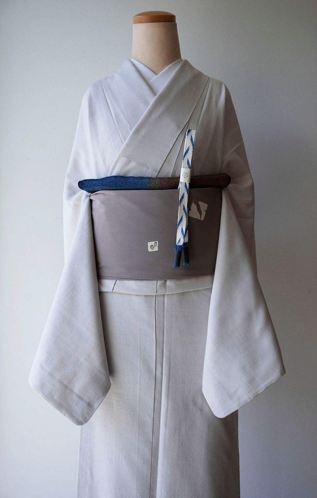 川村久太郎 紬袋帯 帯ベルト 着物