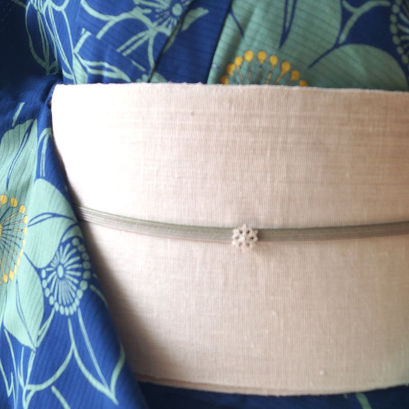 裂織 半幅帯 3m弱 小林純子さんの半幅帯＆角帯の新作が