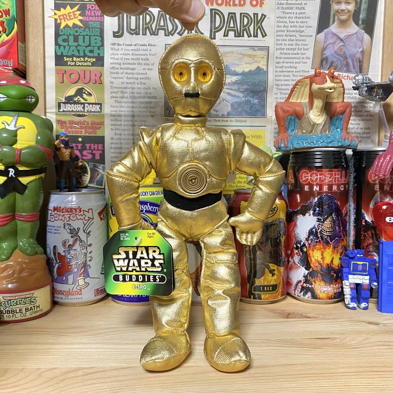 STAR WARS C-3PO Plush Doll/スターウォーズ C-3PO ぬいぐるみ/