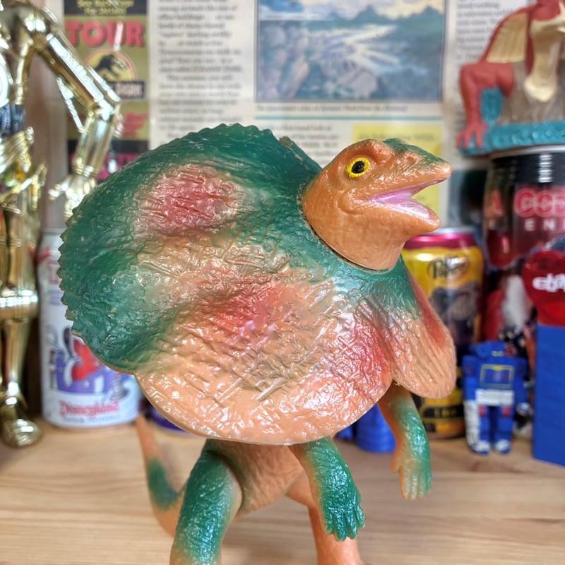 [新品] エリマキトカゲ ソフビ 昭和59年豪州ツアー説明会 販促物 未使用 エリマキトカゲ ソフビフィギュア | ROBOTROBOT