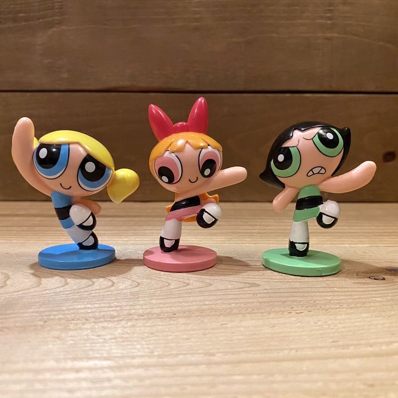 THE POWERPUFF GIRLS Blossom,Bubbles&Buttercup F...