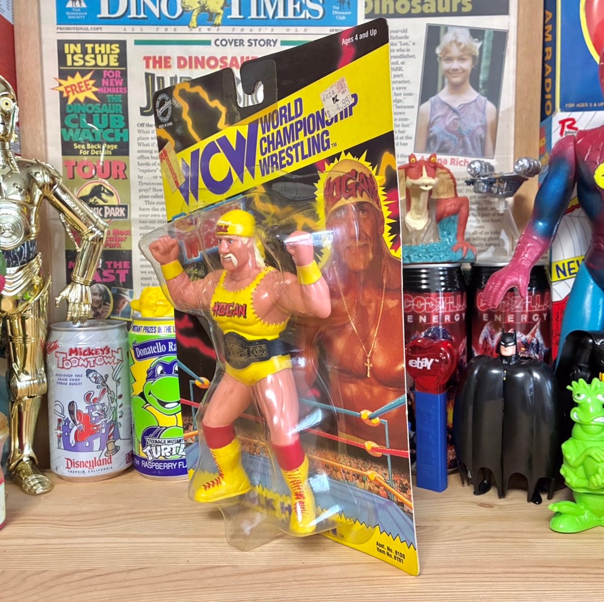 WCW Hulk Hogan Figure/WCW ハルク・ホーガン フィギュア/250804