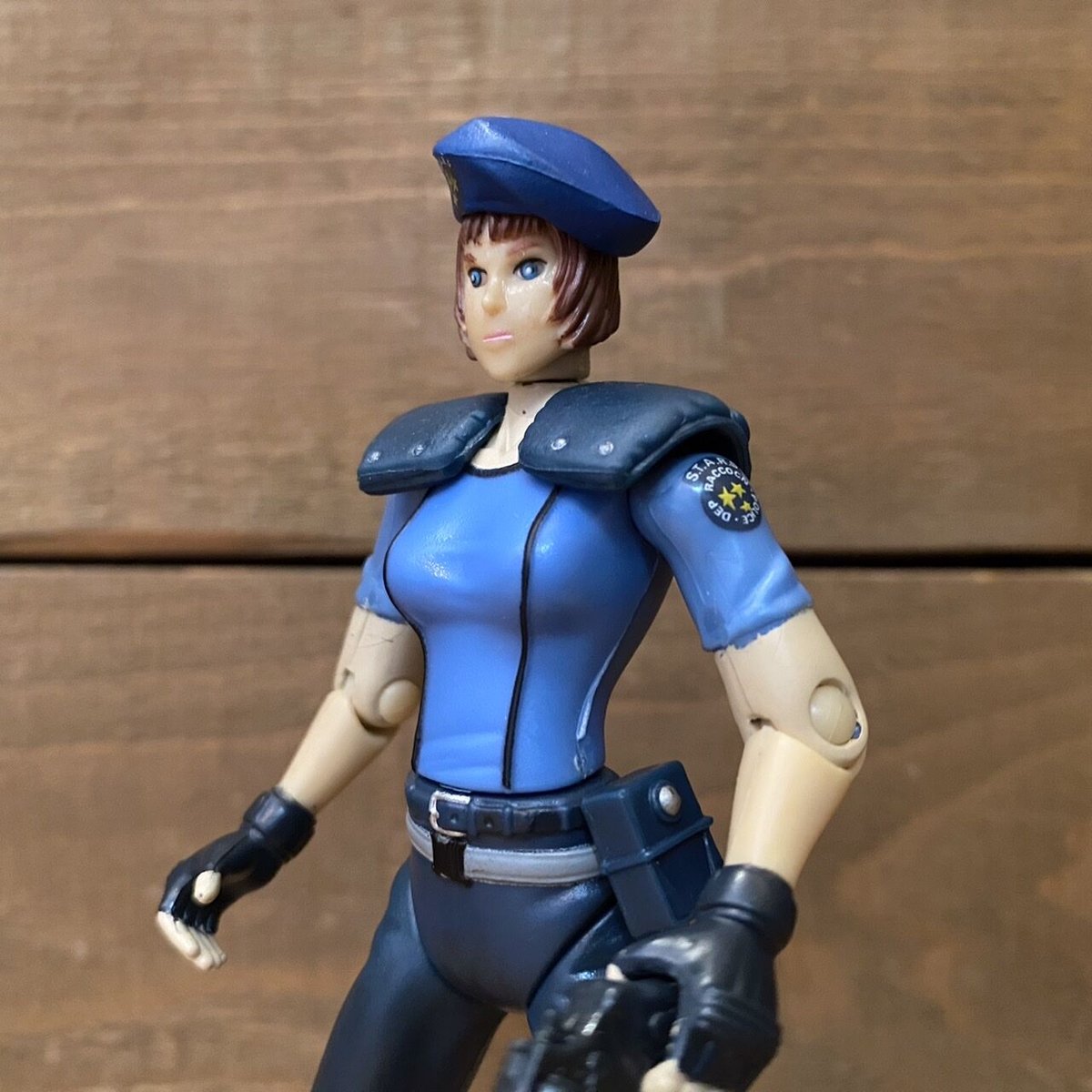 RESIDENT EVIL Jill Valentine & Web Spinner Figu...