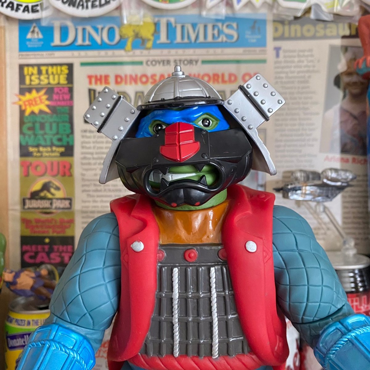 TURTLES Movie III Giant Samurai Leo Figure/タートル...