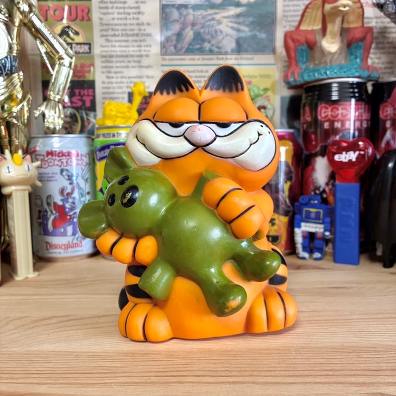 ガーフィールド Garfield スーパージャンボバンク ソフビ フィギュア ガーフィールド Garfield スーパージャンボバンク ソフビ フィギュア