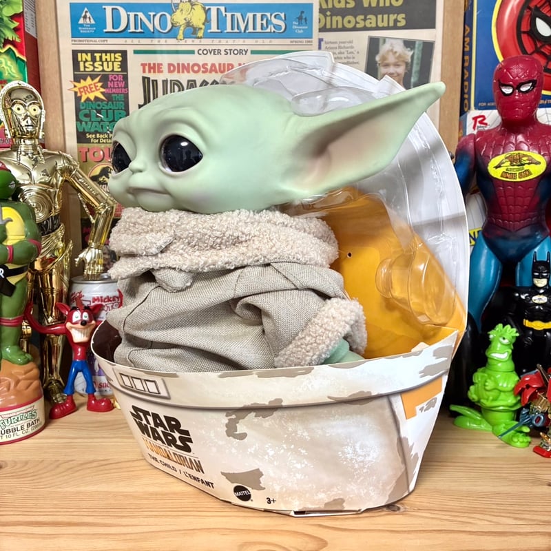 StarWars Grogu SofviPuppet 新品 グローグー 1box Star Wars The Mandalorian Grogu Sofvi puppet mascot[1BOX 11 Pack