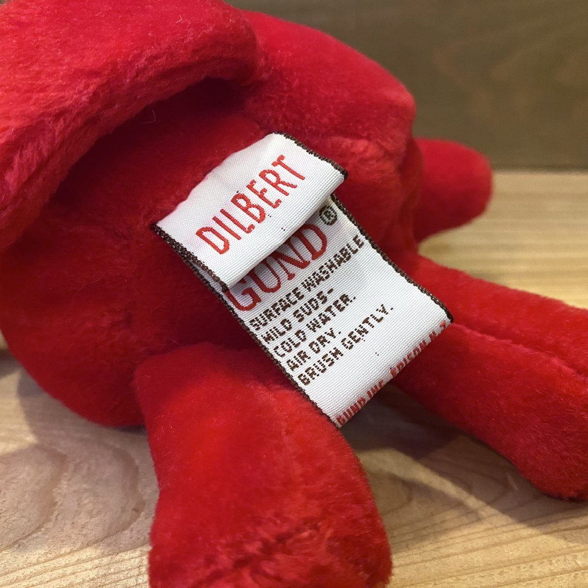 当時物 ディルバート　ぬいぐるみ　ラットバート　アメコミ　レトロ DILBERT Catbert Plush Doll/ディルバート キャットバート ぬいぐるみ